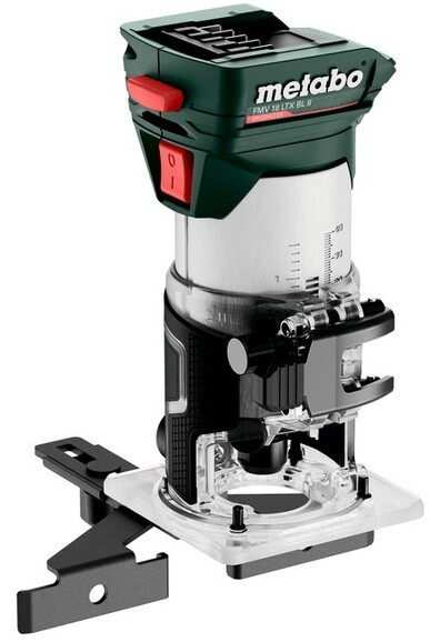 Аккумуляторный кромочный фрезер Metabo FMV 18 LTX BL 8 (601742800) изображение 3