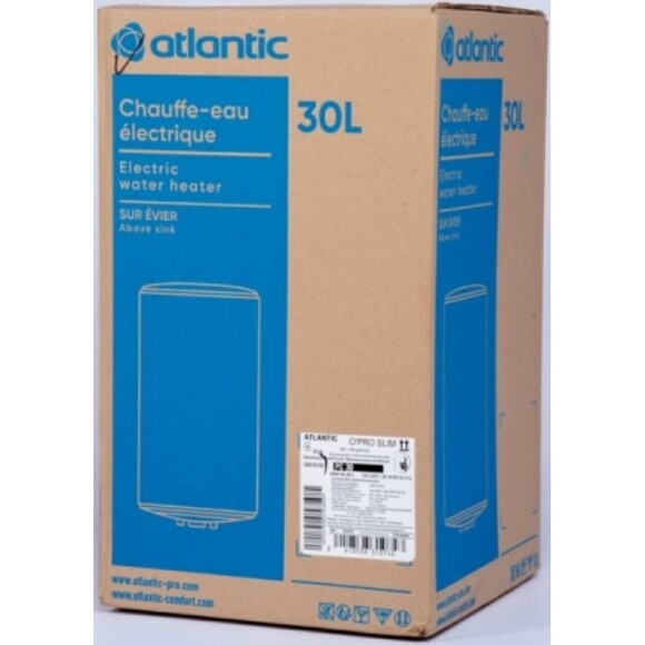 Бойлер Atlantic Opro Slim PC 30 (831074) изображение 4