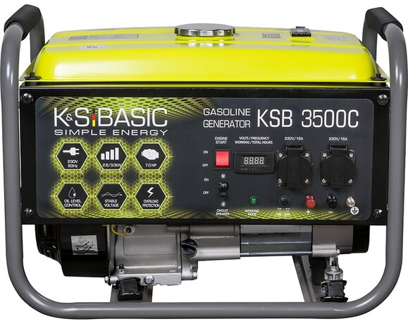 Генератор бензиновий Konner&Sohnen BASIC KSB 3500 С