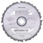 Пильний диск Metabo Fibercement cut PCD 165х2.2/1.6x20, Z4 FZ 5 град (628289000)