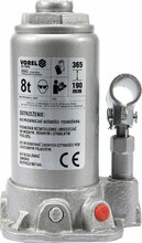 Домкрат гидравлический бутылочный VOREL 8 т 190х365 мм (80042)