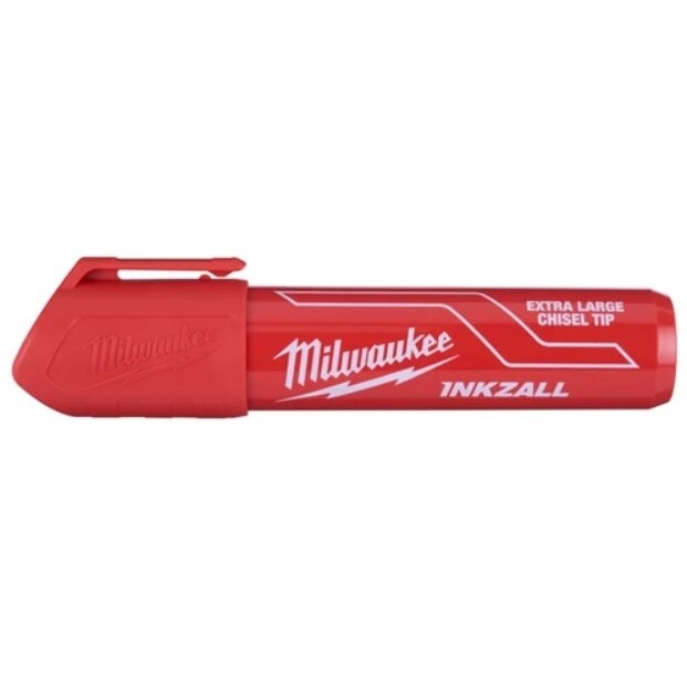 

Маркер Milwaukee InkZAll большой (XL) красный 4932471560