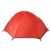 Палатка Naturehike Naturehike Cycling I (1-х местная) 210T polyester + footprint NH18A095-D reddish orange (6927595701805)