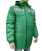 Куртка робоча утеплена Free Work Експерт зелена р.56-58/5-6/XL (65757)
