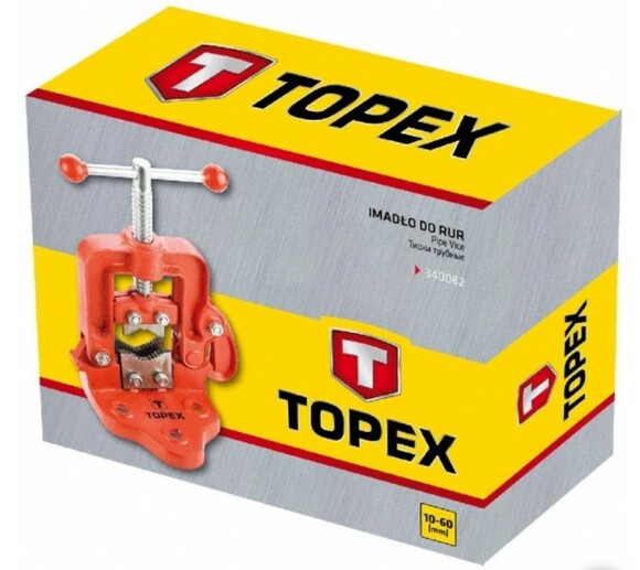 Тиски для труб 10-60 мм TOPEX (34D082) изображение 2
