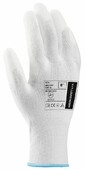 Рукавички мод.XC7e, поліестер, білі, часткове поліуретан.покриття, р.09 ARDON 60261