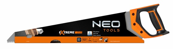 Ножовка по дереву Neo Tools Extreme 500 мм (41-141) изображение 2