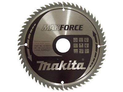 

Пильний диск Makita MAKForce по дереву 235x30мм 60Т (B-08589)