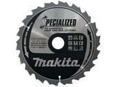Пильний диск Makita Specialized по дереву з цвяхами 210x30 мм 18T (B-09363)