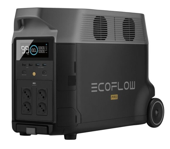 Комплект энергонезависимости EcoFlow PowerStream – микроинвертор 600W + зарядная станция Delta Pro (3600 Вт·ч / 3600 Вт) + 2 x 400W стационарные солнечные панели изображение 3