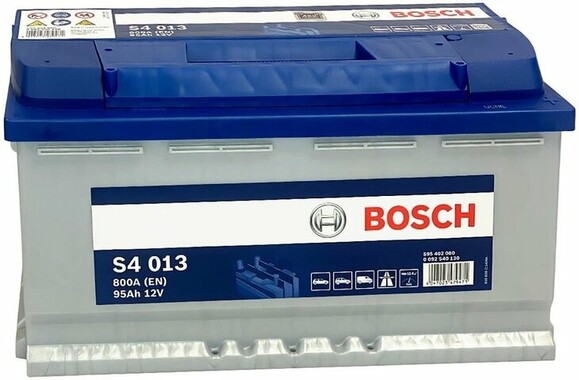Аккумулятор Bosch S4 E013 (0092S4E130) изображение 2