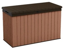 Садовый ящик для хранения Keter Darwin, 662 л, коричневый (255157)