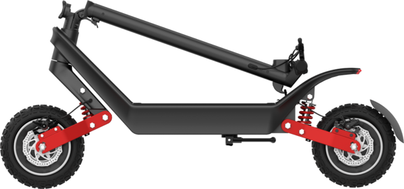 Электросамокат Proove Model Dual Sport, черно-красный (40621) изображение 14