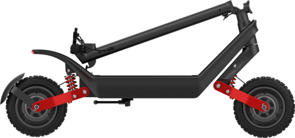 Электросамокат Proove Model Dual Sport, черно-красный (40621) изображение 15