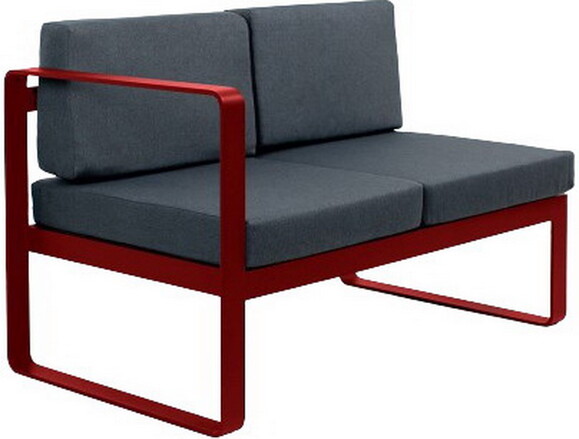Двухместный диван OXA desire, правый модуль, красный рубин (40030004_14_55)  изображение 2