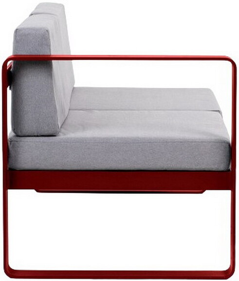 Двухместный диван OXA desire, правый модуль, красный рубин (40030004_14_55)  изображение 3