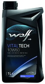 Моторное масло WOLF VITALTECH 10W-60, 1 л (8314827)