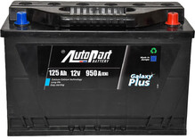 Автомобильный аккумулятор AutoPart Plus 12В, 125 Ач (ARL125-P00)