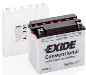 Акумулятор EXIDE EB18L-A, 18Ah/190A