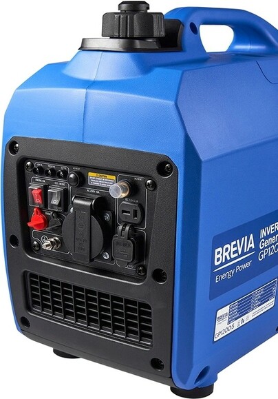 Генератор інверторний бензиновий BREVIA GP1200iS фото 3