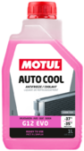 Антифриз Motul Auto Cool G12 Evo -37°C, готовый, 1 л (112650)