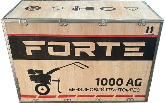 Культиватор бензиновый Forte 1000AG, красный (137296) изображение 6