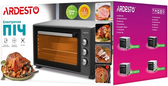 Электропечь Ardesto MEO-N48RB изображение 12