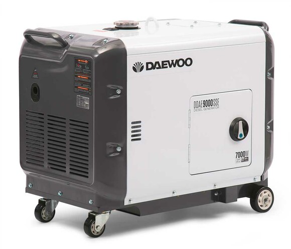 Дизельний електрогенератор Daewoo DDAE 9000SSE фото 11