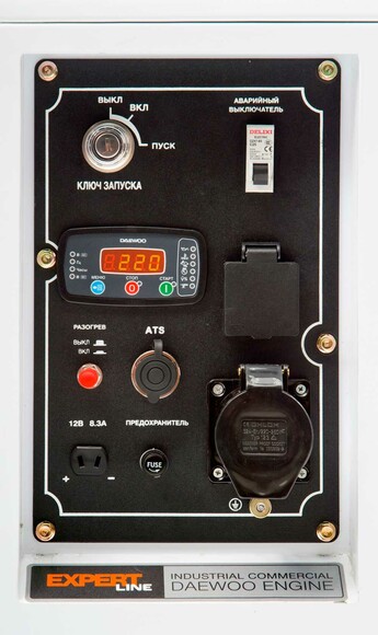 Дизельный электрогенератор Daewoo DDAE 9000SSE изображение 12