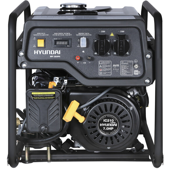 Бензо-газовий генератор Hyundai HHY 3020FG фото 3