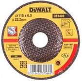 Круг шлифовальный DeWALT 115х6.0х22.23 мм. по металлу (DT3402-QZ)