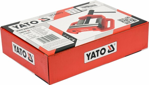 Тиски для станков Yato 160х135х85 мм (YT-65072) изображение 5