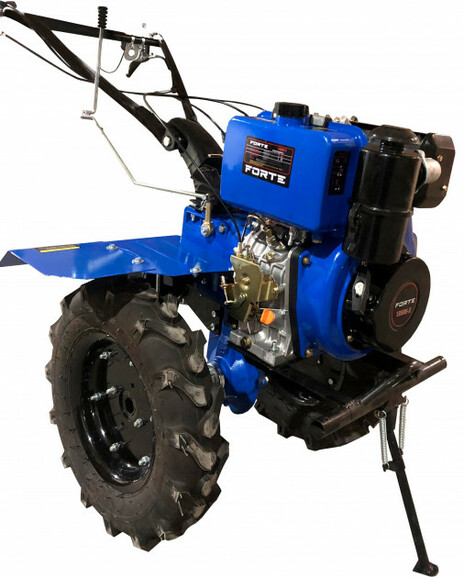 Культиватор Forte 1350Е-3 синий колеса 12" 9.0 лс. (95121)
