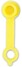 Набор колпачков для пресс-масленок, желтые, 50 шт. Groz 46702