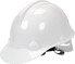 Каска Vorel для защиты головы белая из материала HDPE (74173)