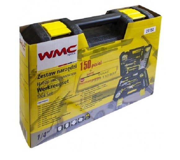 Набір інструментів WMC TOOLS 150 предметів WT-20150 фото 4