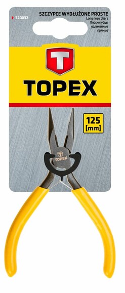 Плоскогубці TOPEX прецизійні 125 мм (32D032) фото 2