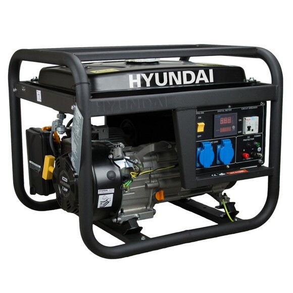 Бензиновий генератор Hyundai HY4100L фото 2