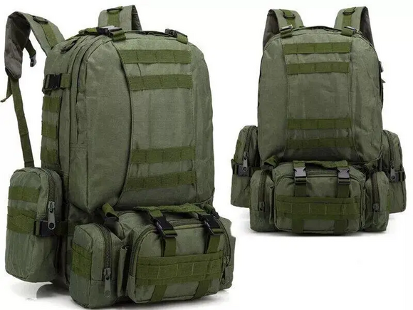 Рюкзак тактический Smartex 3P Tactical 55 ST-002 army green (ST118) изображение 3