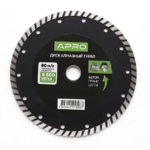 Алмазный диск APRO Турбо 230х2.8 мм (22-24%) по бетону (830034)