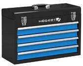 Ящик металлический инструментальный, 4 выдвижные секции HOEGERT (HT7G075)