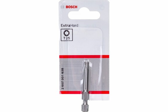 Бита Bosch Extra Hard T25, 49 мм (2607001638) изображение 3