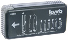Набір біт KWB 25/50 мм, 9 шт. (113910)