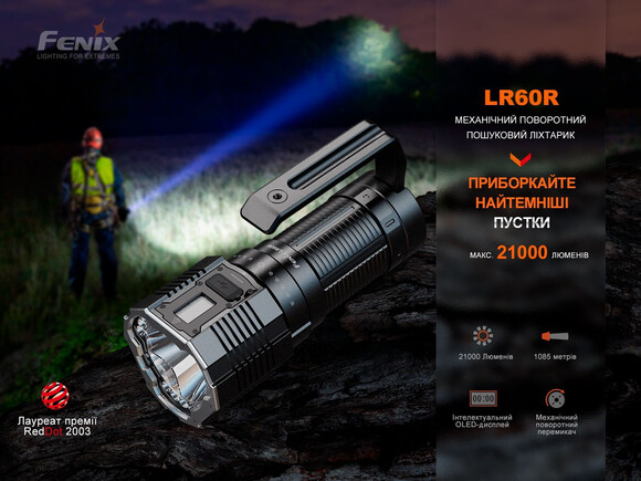 Ліхтар ручний Fenix ​​LR60R фото 6