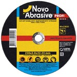 Диск отрезной по металлу NovoAbrasive Profi 41 14А, 230х2x22.23 мм (WM23020)