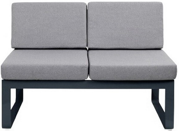 Двомісний диван OXA desire, центральний модуль, сірий граніт (40030007_14_58) фото 4