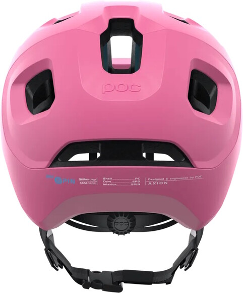 Шлем велосипедный POC Axion SPIN, Actinium Pink Matt, XL/XXL (PC 107321723XLX1) изображение 4