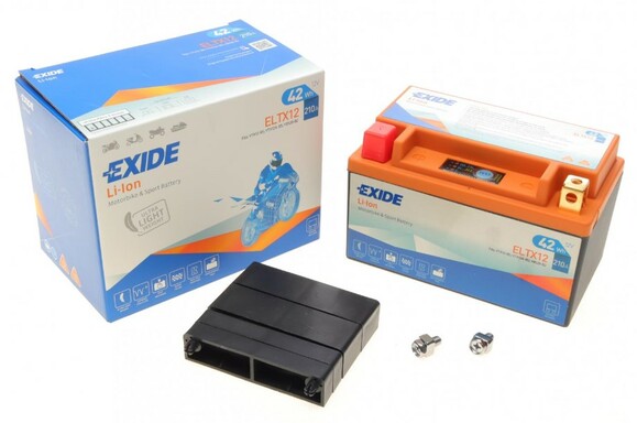 Акумулятор EXIDE ELTX12 (Li-ion), 3.5Ah/210A фото 3