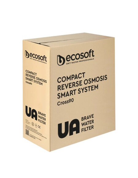 Компактний розумний фільтр зворотного осмосу Ecosoft CROSS90 (MO3600PECO) фото 6