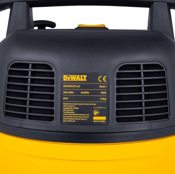 Промышленный пылесос DeWALT (DXV23PLPTA-QT) изображение 8